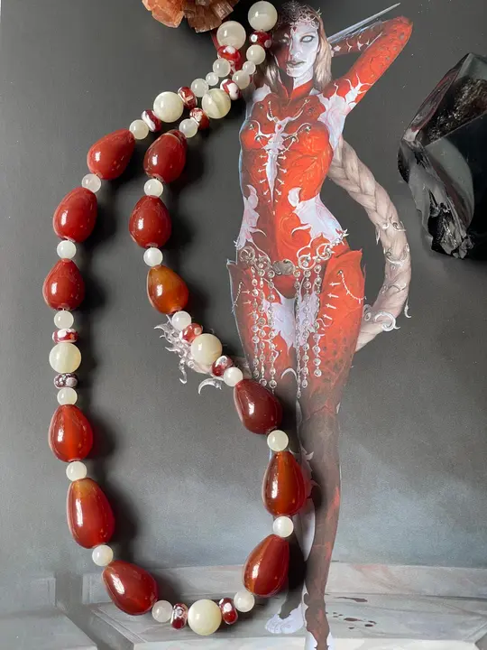 Orin the Red (ooak short strand)