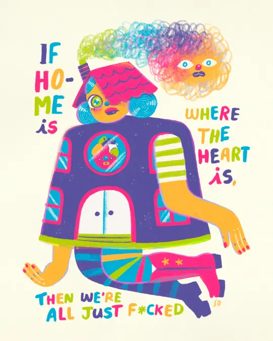 Homesick - Print