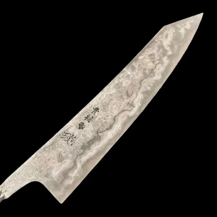 Manaka Hamono Kisuke Manaka KokuEnn 270mm Kiritsuke Gyuto "Black Smoke"