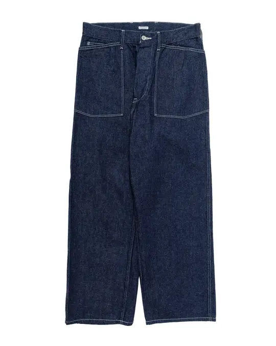 Phigvel Mil Denim Fatigue Trousers Indigo