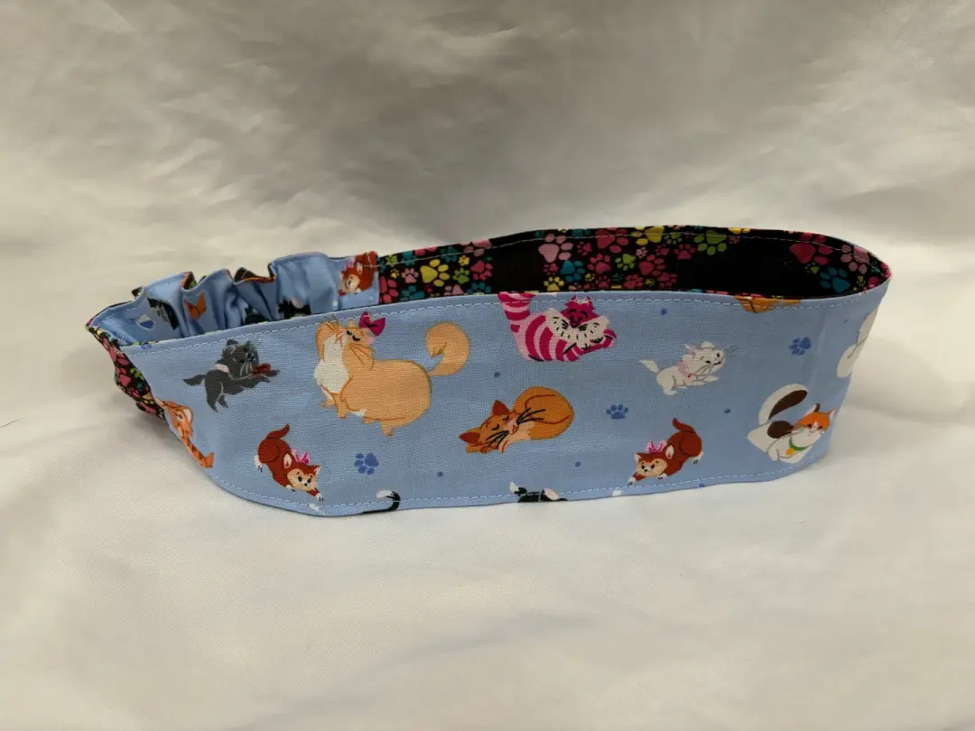 Cartoon Cats Reversible Headband