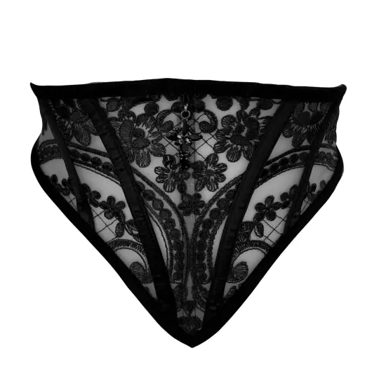 OHMYGOTH CORSET BELT (BLACK)