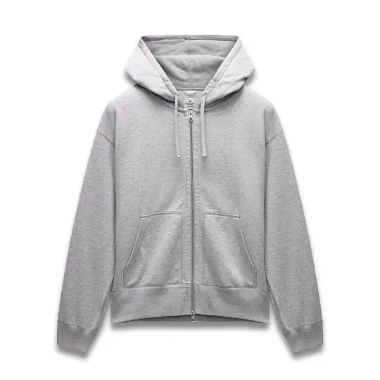 Midweight Terry Relaxed Zip Hoodie