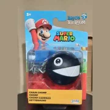 Jakks Nintendo Super Mario Chain Chomp 2.5" Mini Figure 2022 New