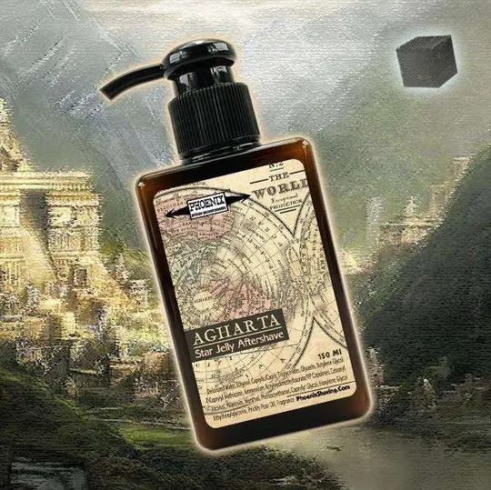 AGHARTA Star Jelly Aftershave ~ A Whole New Species of Aftershave - Lightly Mentholated | 150 Ml