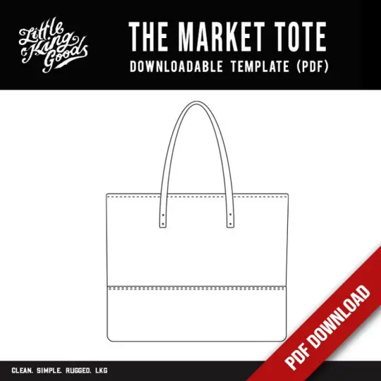 LKG - The Market Tote (Downloadable PDF)