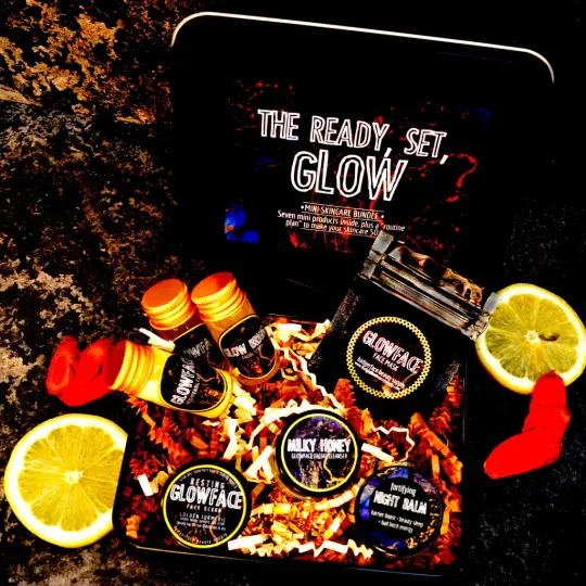 The Ready, Set, Glow Mini Bundle.