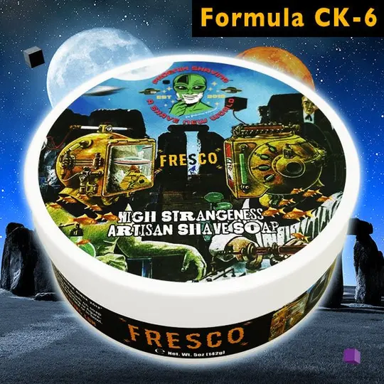 Fresco Artisan Shaving Soap | Ultra Premium CK-6 Formula | An Homage To Vintage Old Spice Fresh Scent