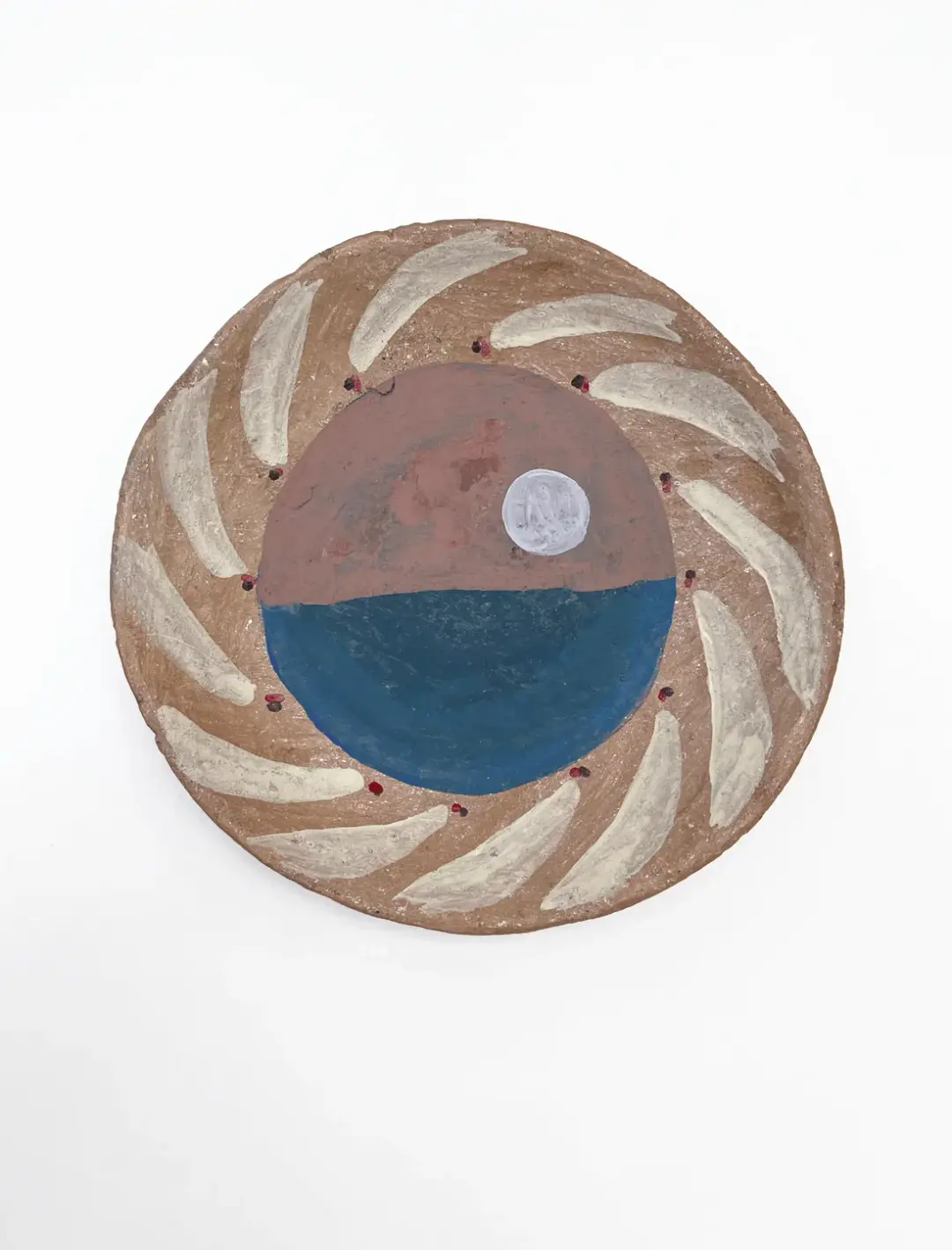 Clay Art Plate |  LUNA di NAVANDA II