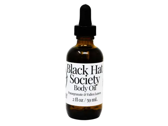 Black Hat Society Body Oil