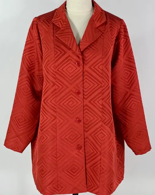 Red Rinzu Trench