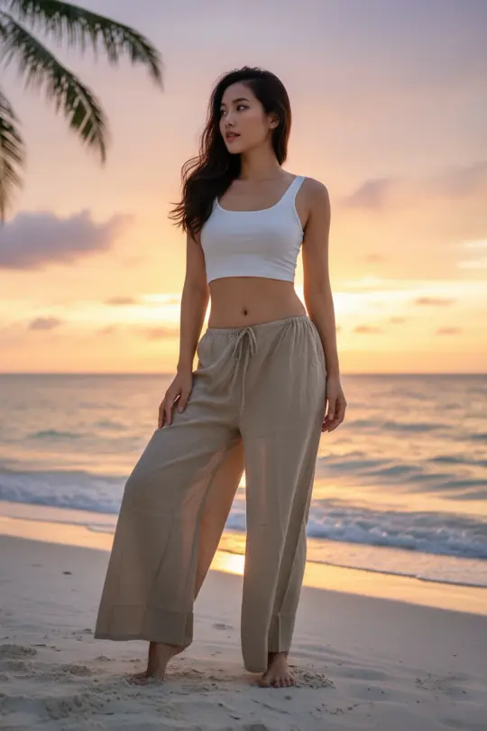Anda Cotton Pants