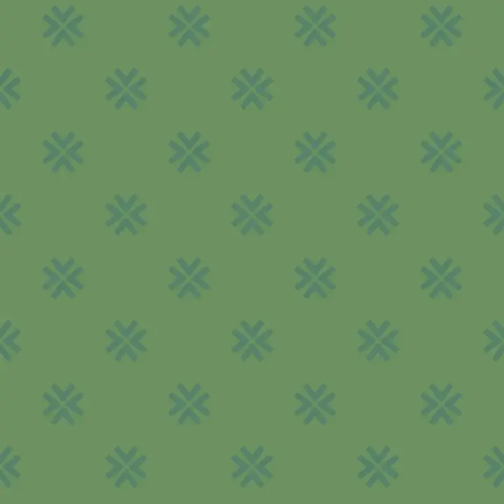Green Geometric from Orchard House