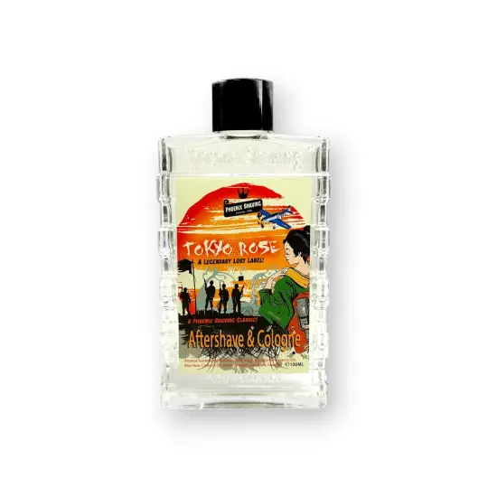 Tokyo Rose Aftershave & Cologne | A Phoenix Shaving Original! | 100ml