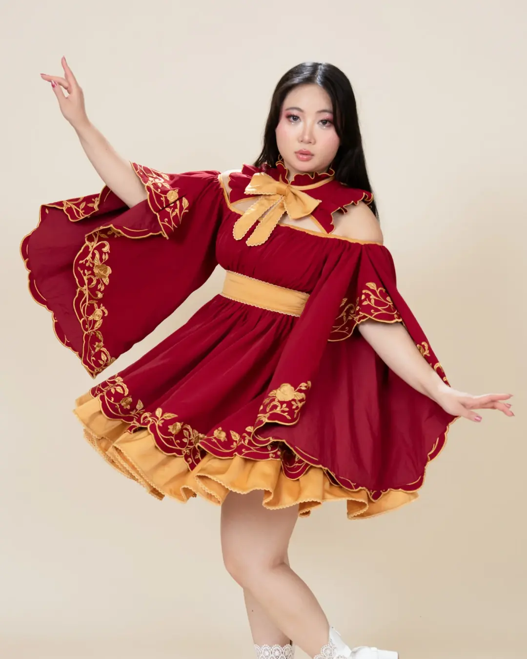 Rose Nouveau Dress (Limited Pre-Order)