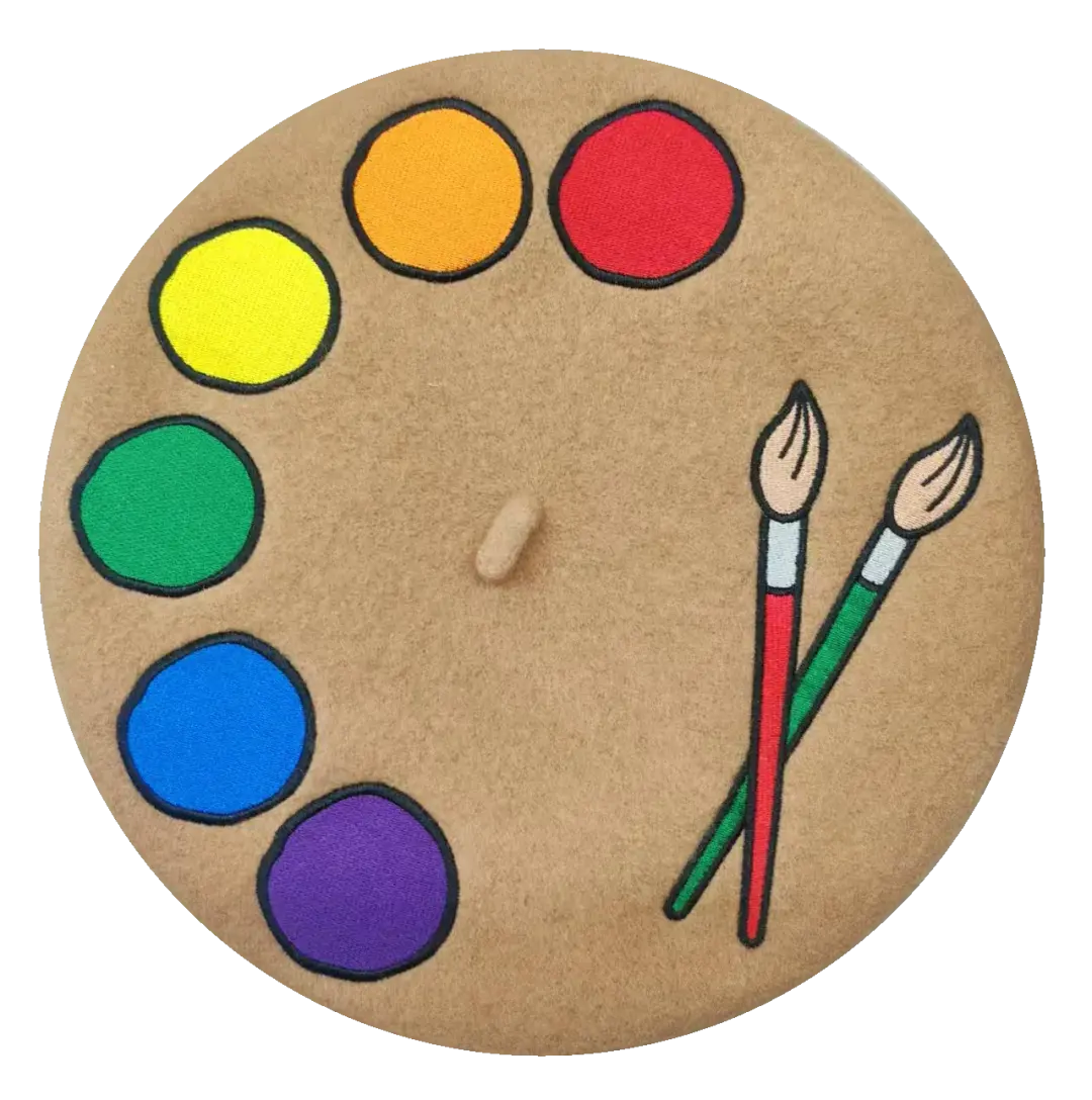 Art Palette Beret