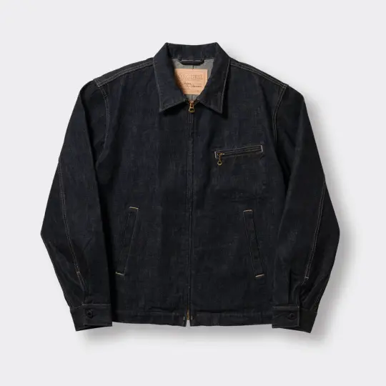 Tailor Denim Zip Jacket [OR-402]