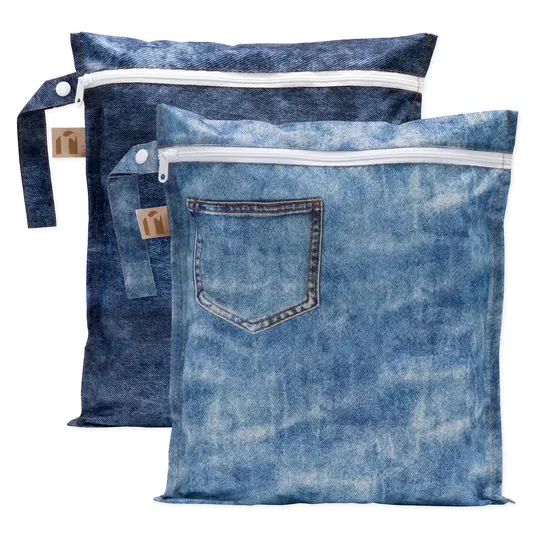 Wet Bag 2 Pack: Denim On Denim