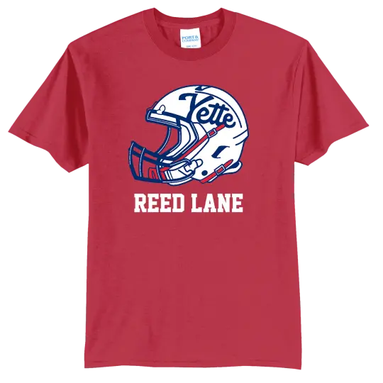 Lafayette HS Football Traditional 50/50 Short Sleeve Tee