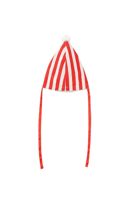Kid's Striped Clown Hat Thick Linen