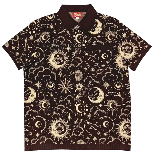 Celestial Button Up