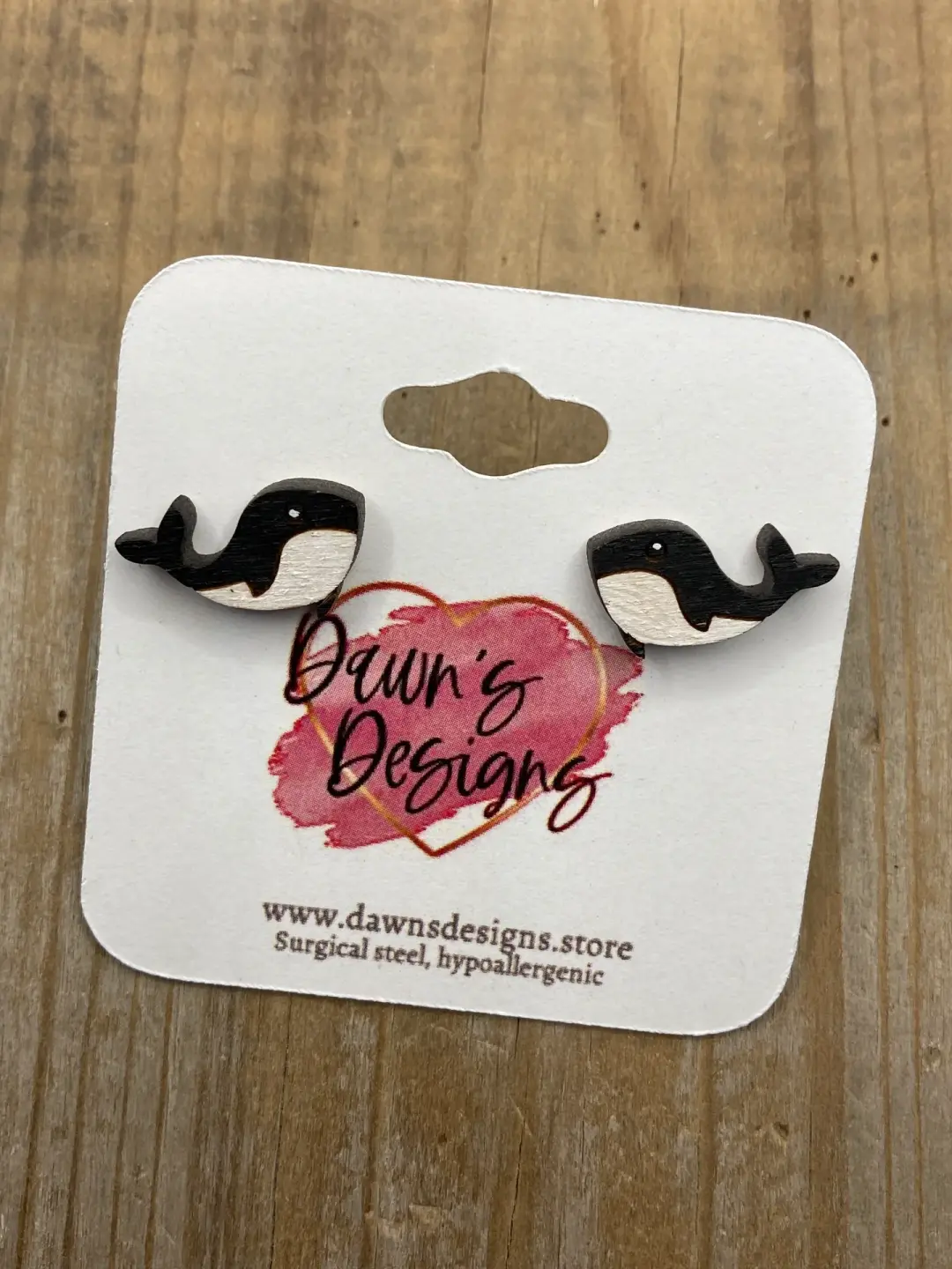 Whale Stud
