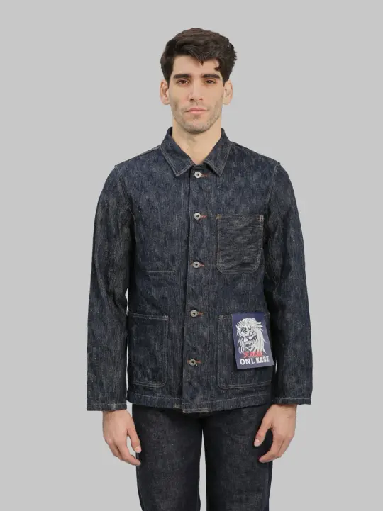 ONI 03502ZR "Kase" 16oz Natural Indigo Coverall