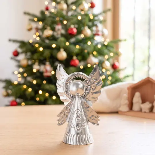 Angel Sculpture Tin Art