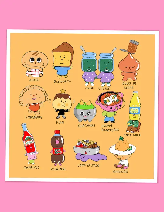 "Los Alfabetos" Art Print Set