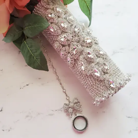 "Kashmere" Full Bling Bouquet Holder