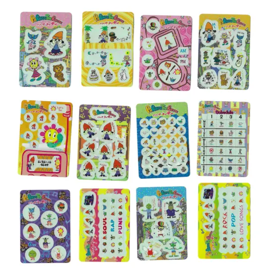 parappa sticker sheets