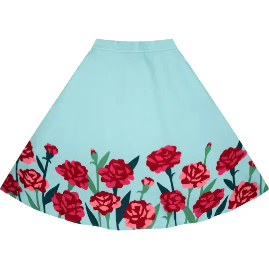 Carnation Flower Skirt