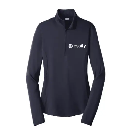 Essity LST357 Sportek Ladies 1/4 Zip Posicharge Pullover