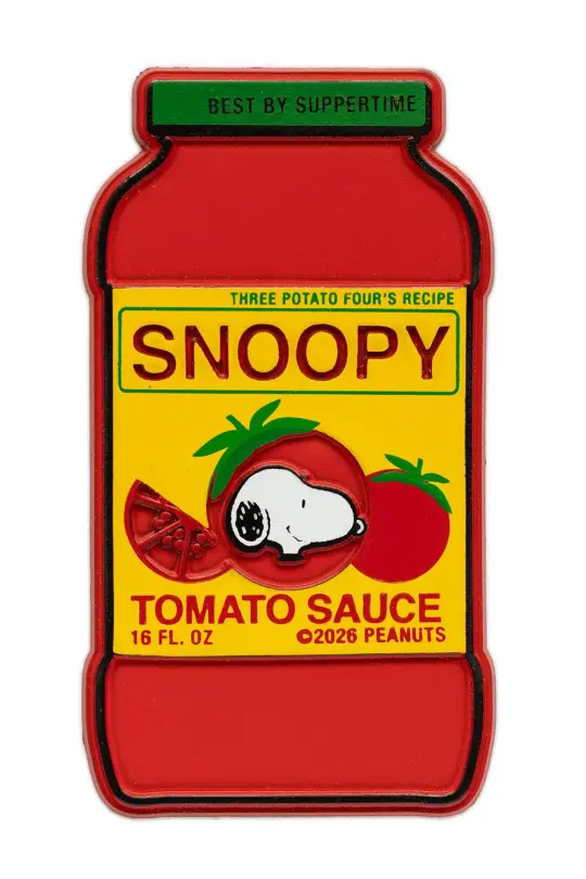 Snoopy Tomato Classic Fridge Magnet