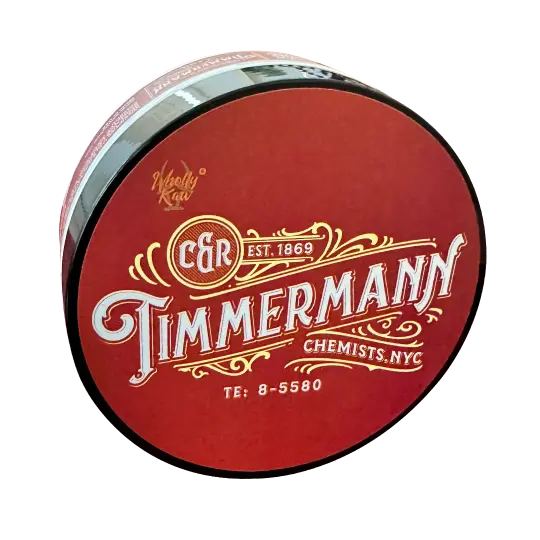 Timmermann Red Label 1869 Shaving Soap, Tallow