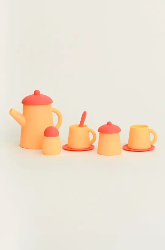Mini Tea Set Silicone Toy