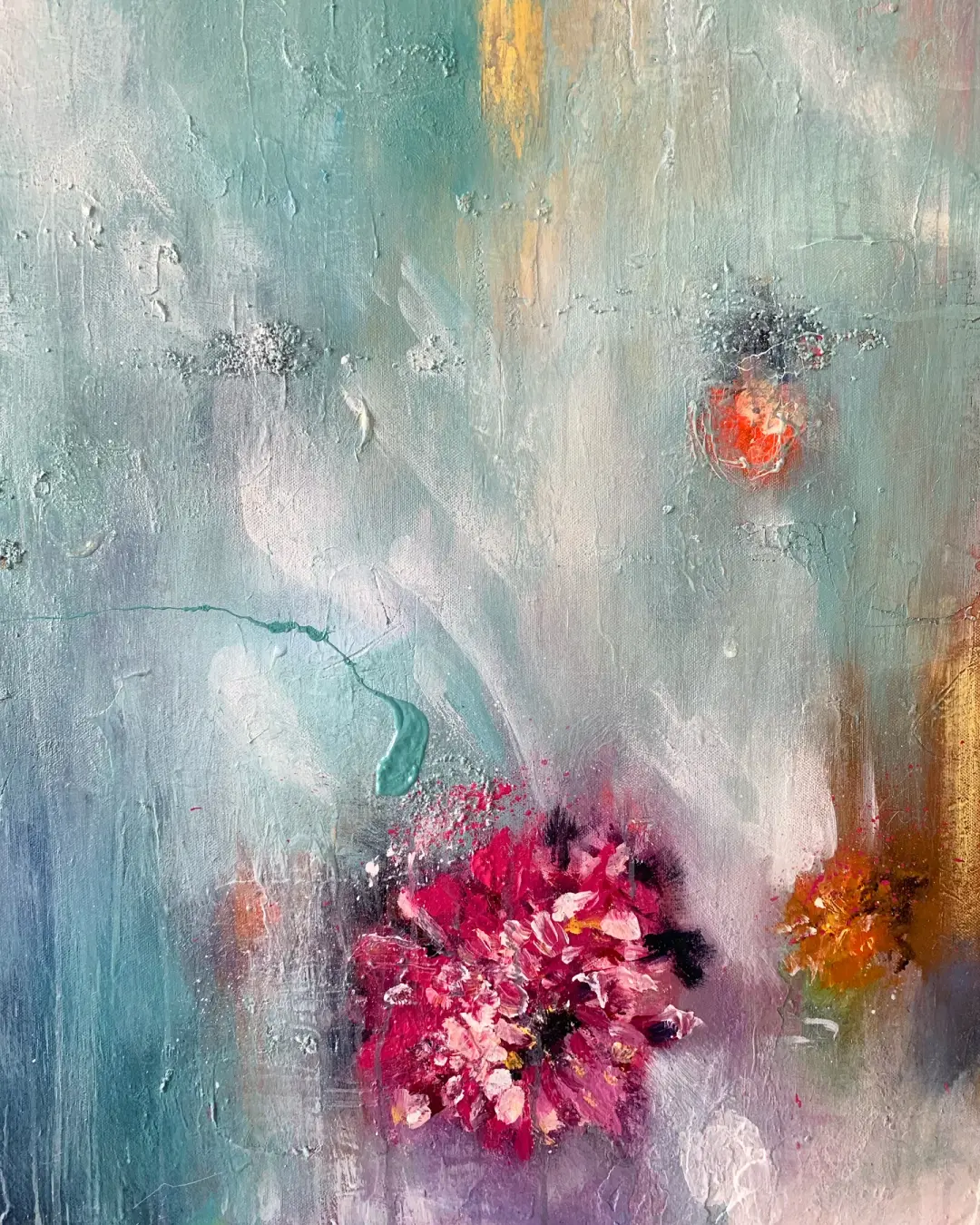 ‘WEATHERED DAHLIAS’