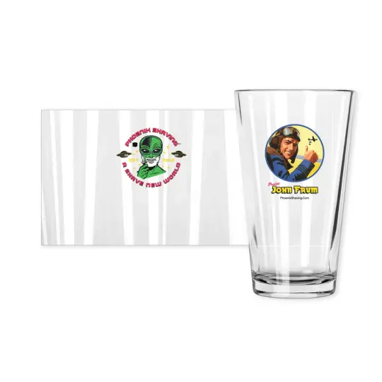 John Frum Pint Glass | Collectible | Made in the USA