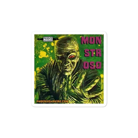 Monstroso Vinyl Bubble-Free Stickers | Available in 2 Sizes