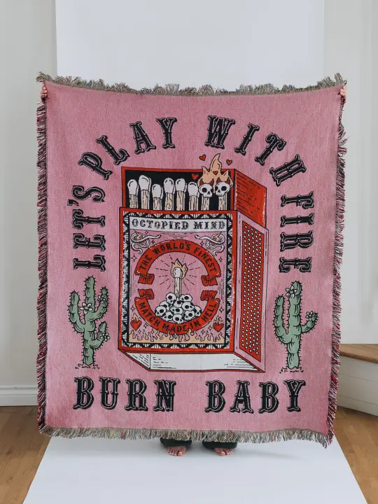 Burn Baby Blanket