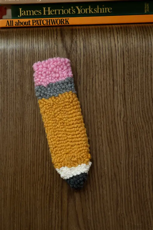 Tufted Pencil Wall Hanging