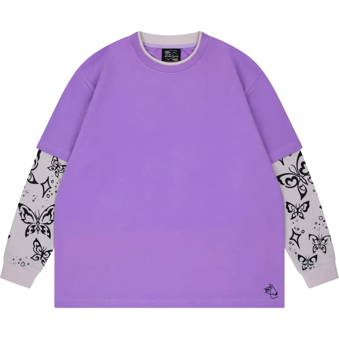 Butterfly Stick and Poke Long Sleeve