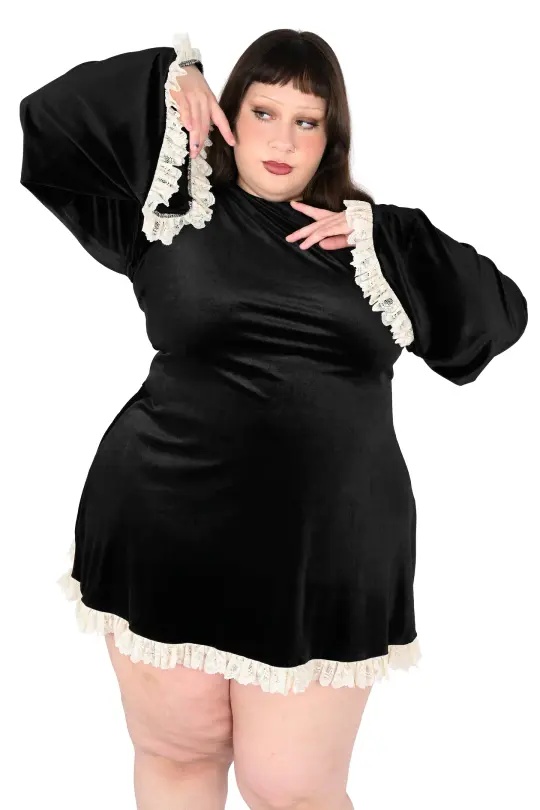 St. Florence Velvet Dress