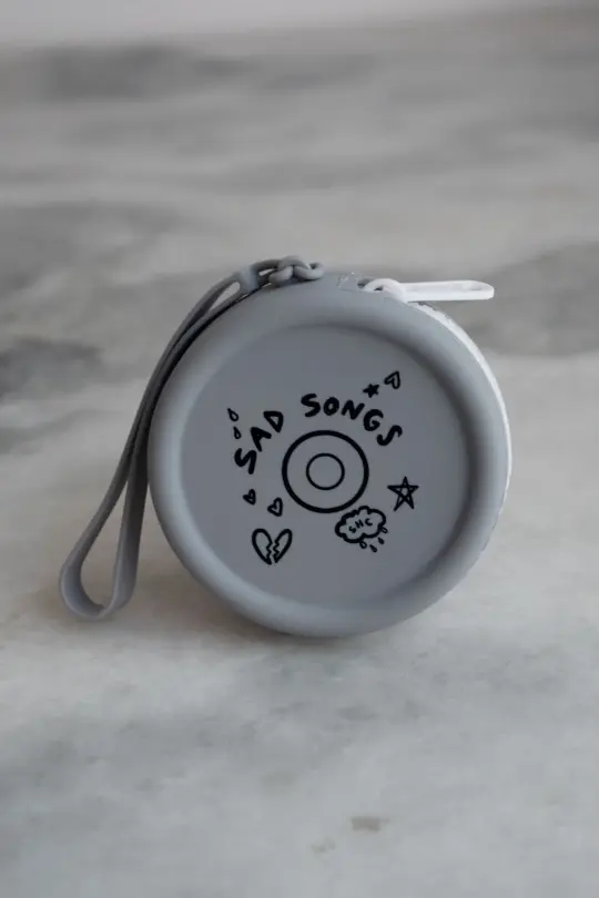 Sad Songs Mix CD - Zipper Coin Pouch