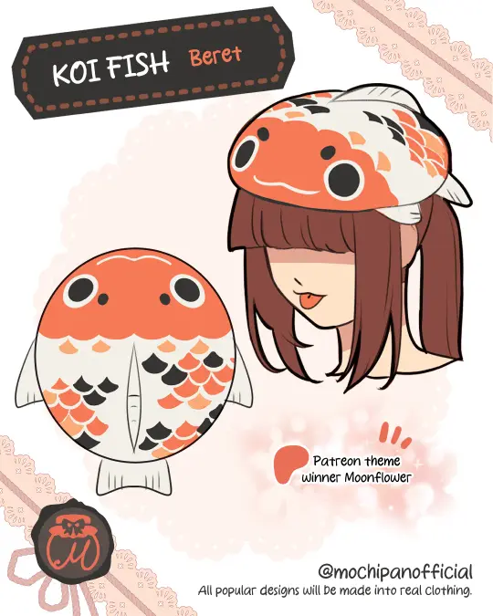 (Interest Check) Koi Fish Beret