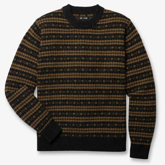 Fair Isle Crew Sweater