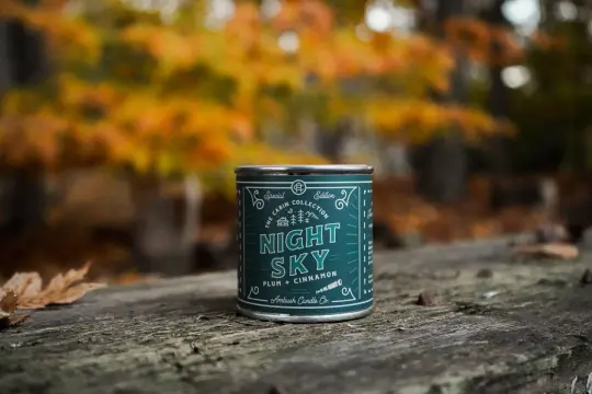 Ambush Candle Co. - Night Sky | Plum + Cinnamon 8oz Soy Candle