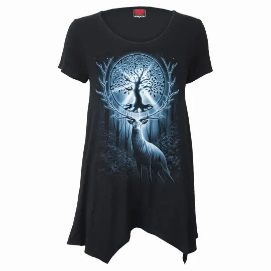TREE OF LIFE Smock Tunic Casual Top - Gothic Tree of Life Top