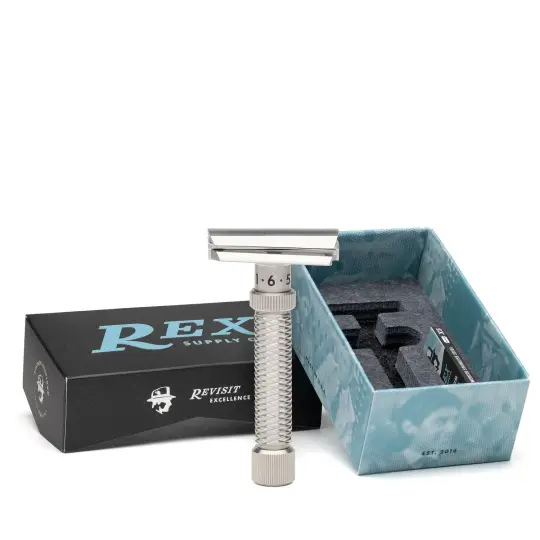 Konsul Slant Adjustable Stainless Steel DE Safety Razor