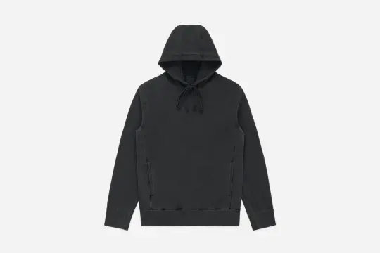 Garment Dyed French Terry Pullover ~ Smoke
